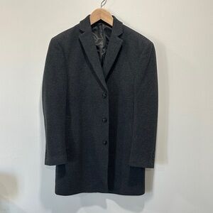 Classic Charcoal Gray, Men’s Trench Coat